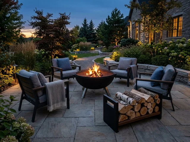 Дрова для вечерних костровых зон отдыха в Поварове